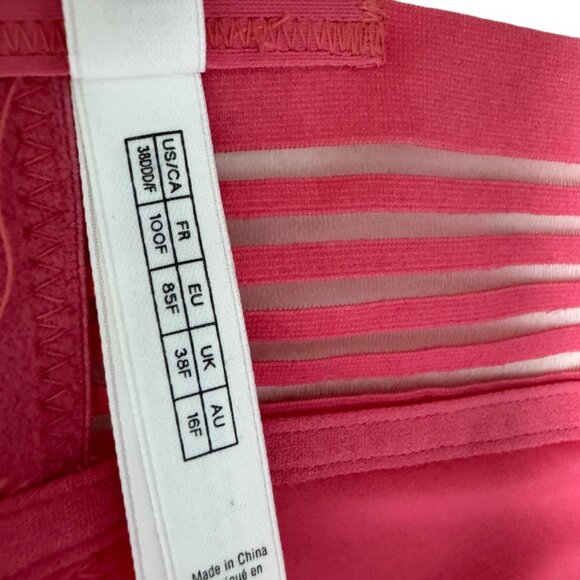 Le Mystère Second Skin Back Smoother Bra Women's Size 38DDD/F - Picture 9 of 16